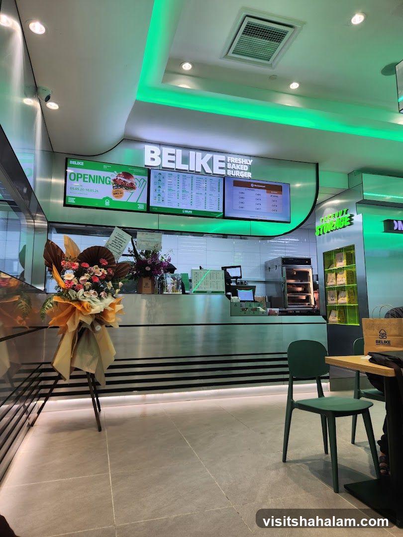 Belike Burger Restaurant Interior