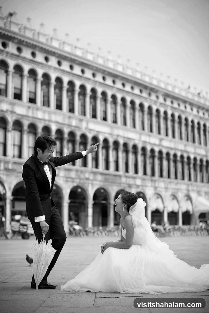 Wedding Couple in Venice
