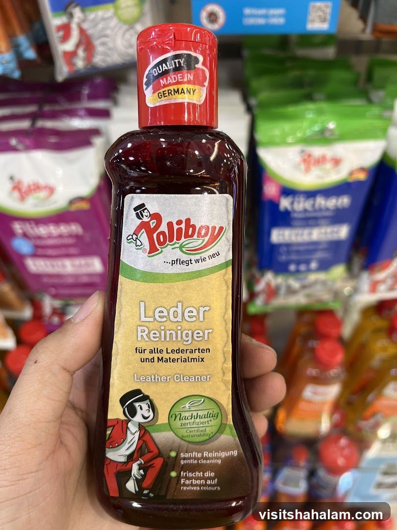 Poliboy Leather Cleaner