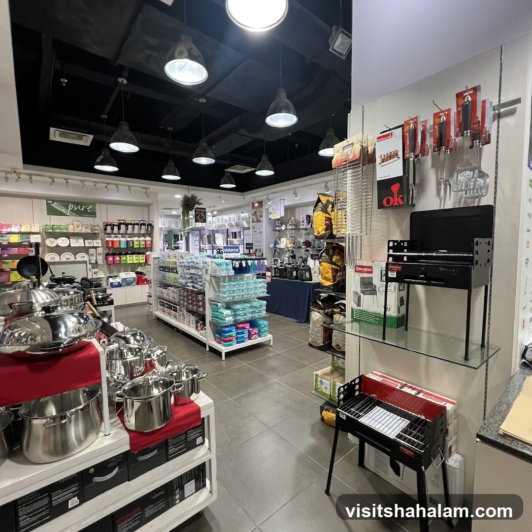 Kitchenware Store Interior