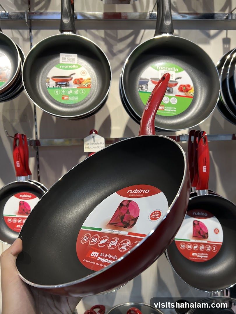 Pans on Display