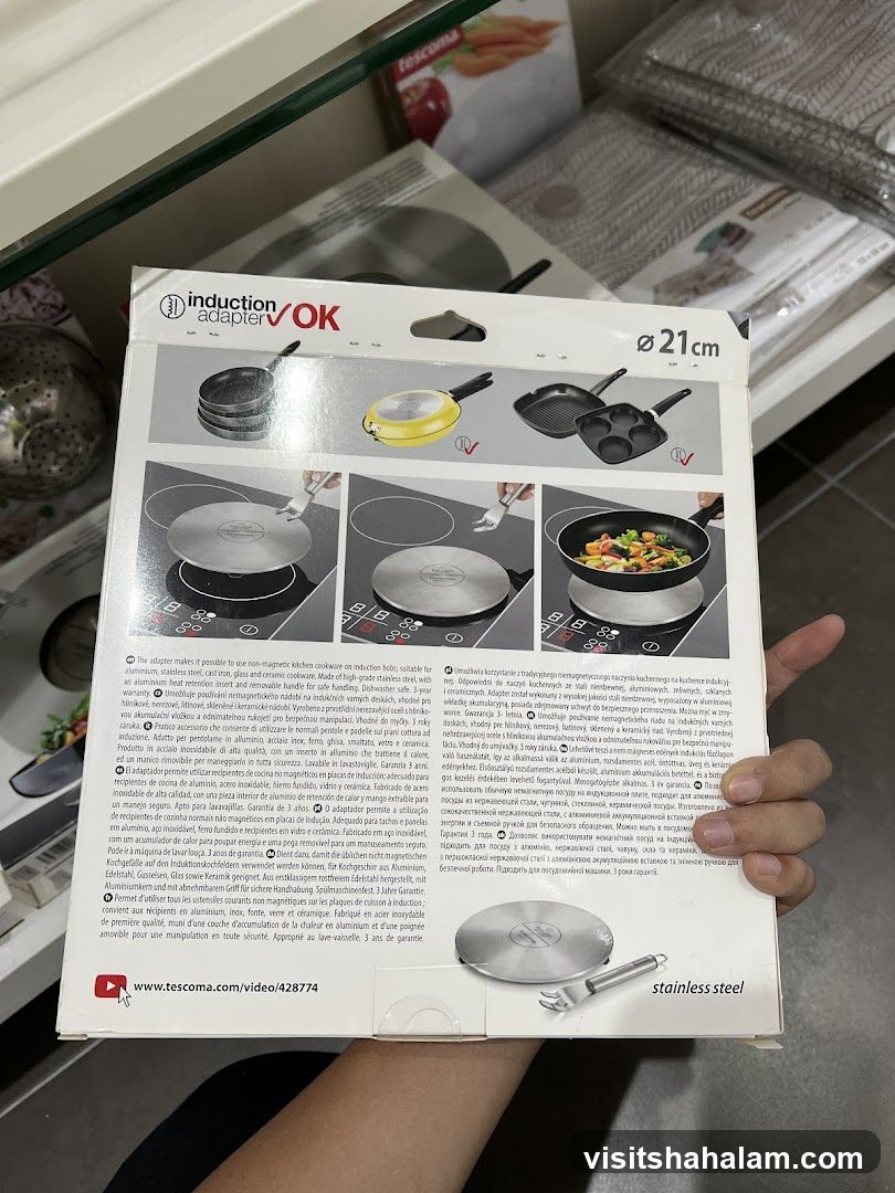 Induction Hob Adapter Packaging