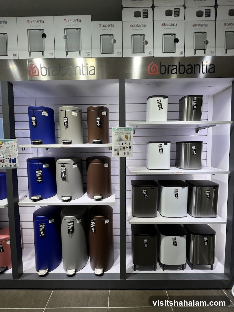Brabantia Products Display