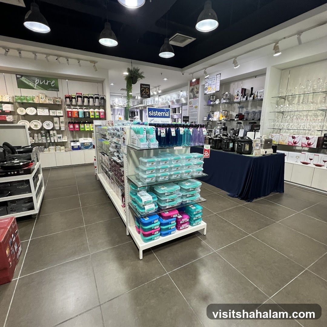 Kitchenware Store Interior