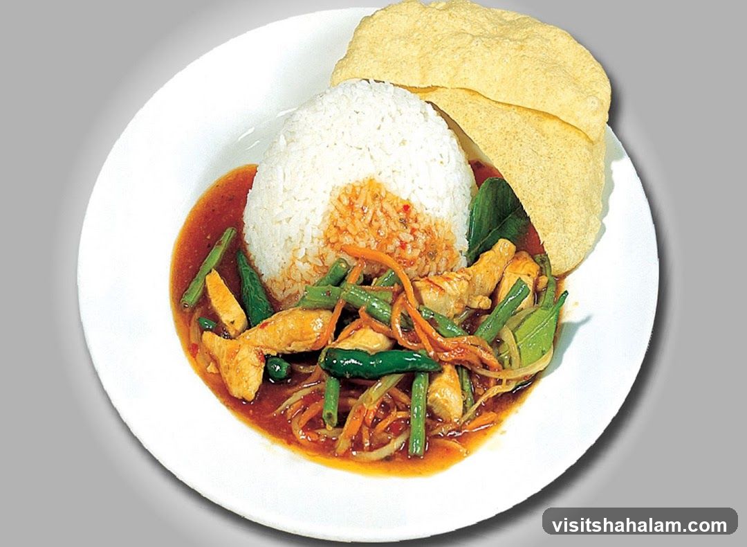 Chicken and Vegetable Stir-fry with Rice