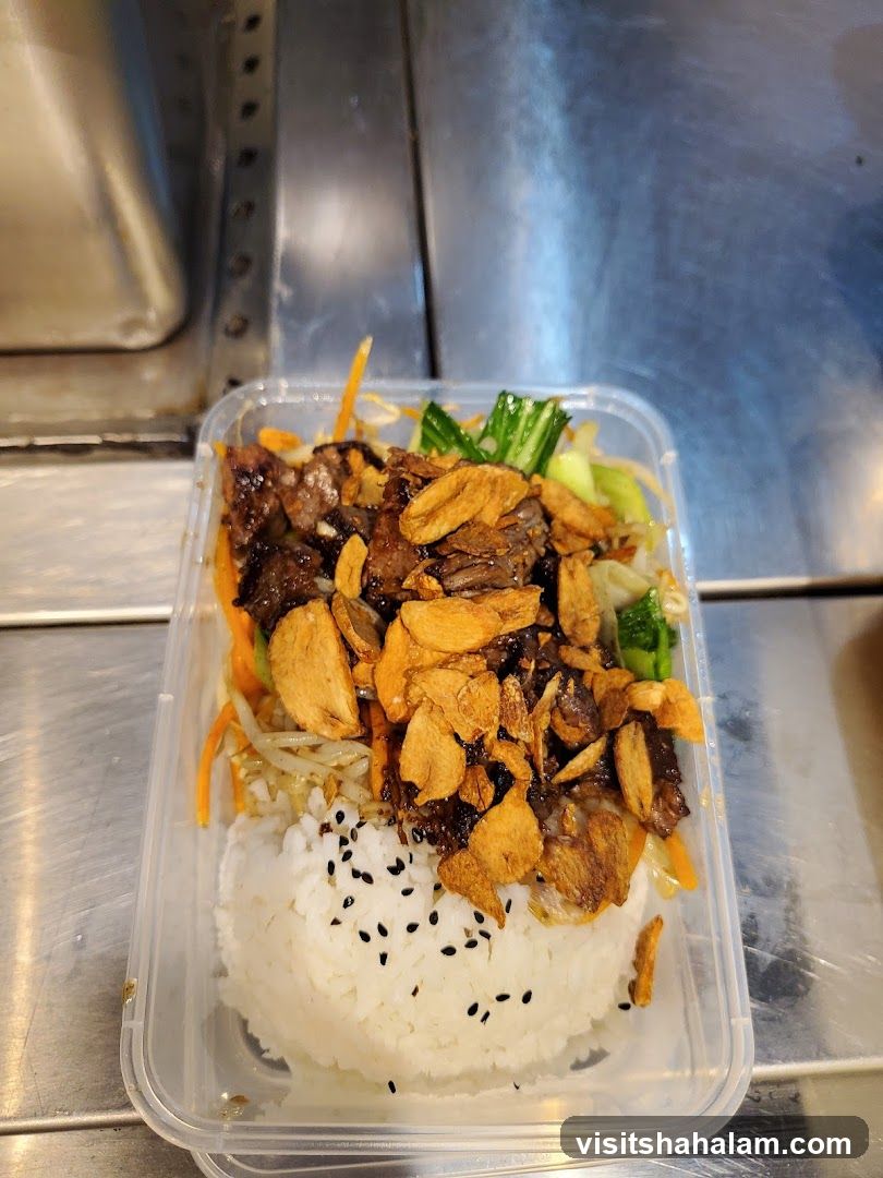 Beef and Rice Bowl
