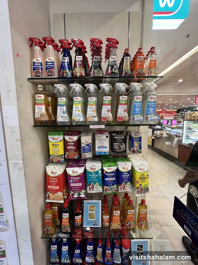 Cleaning Products Display