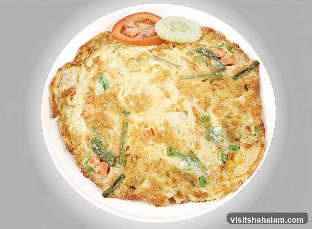 Omelet with Rice and Vegetables