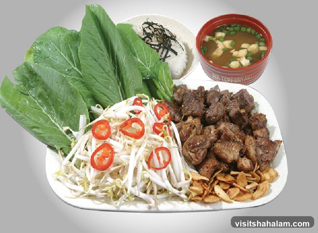 Teppanyaki Beef Set