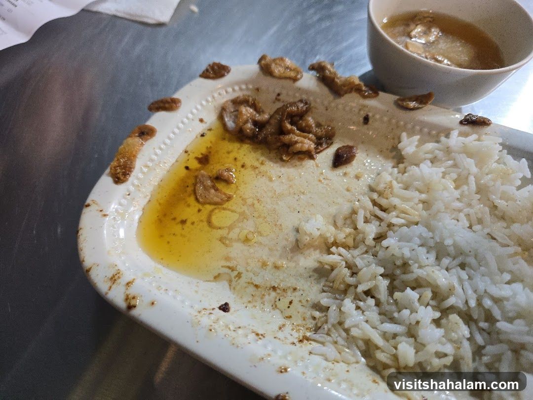 Partially Eaten Meal