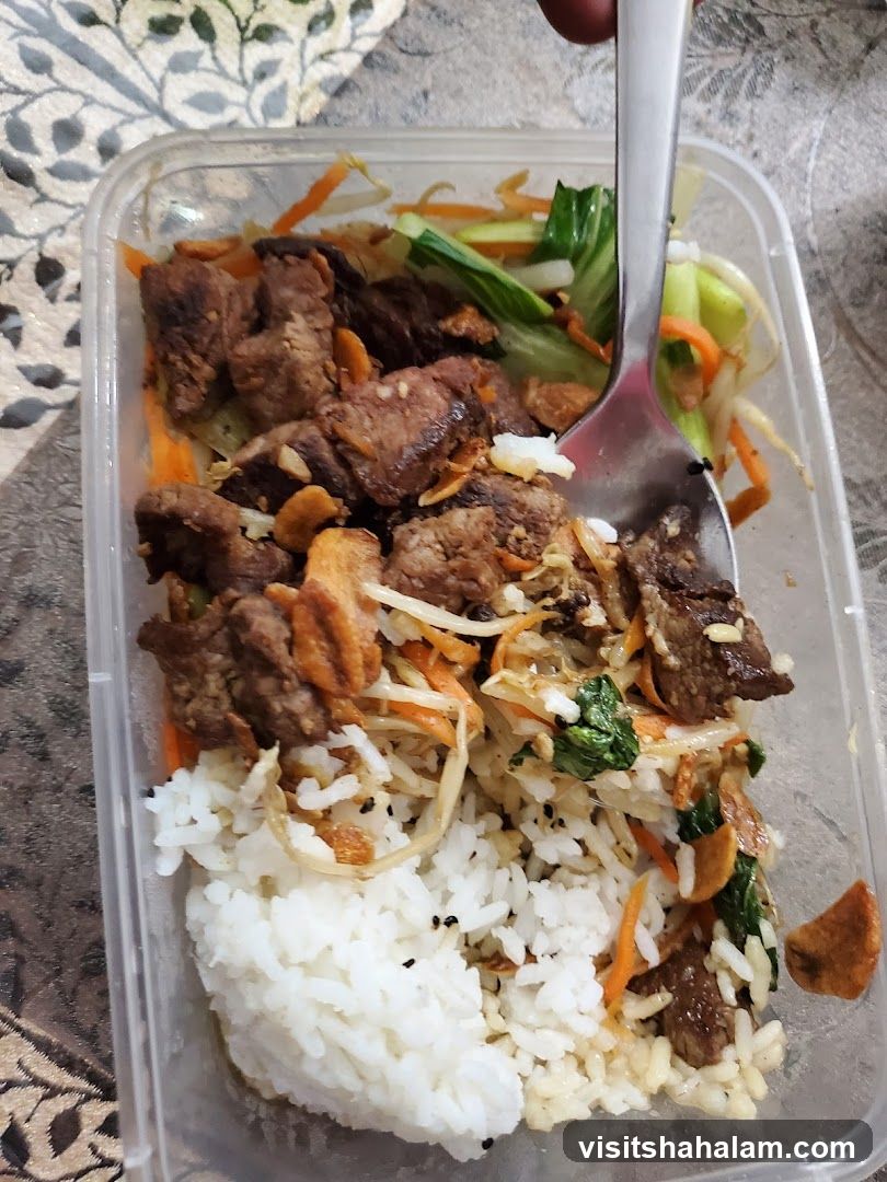 Beef and Rice Bowl