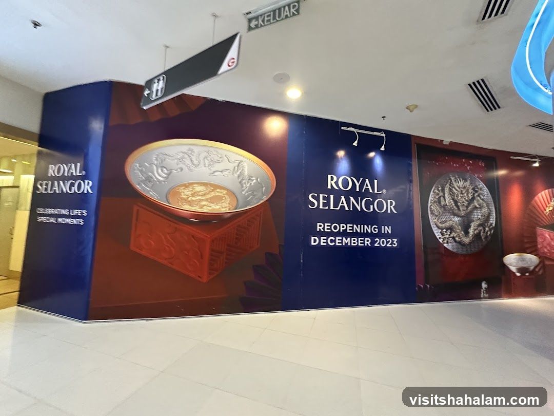 Royal Selangor Reopening Advertisement