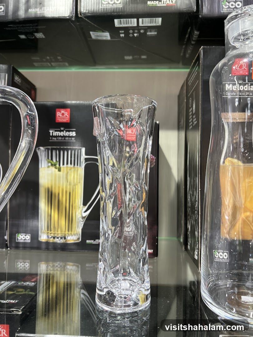 Crystal glassware