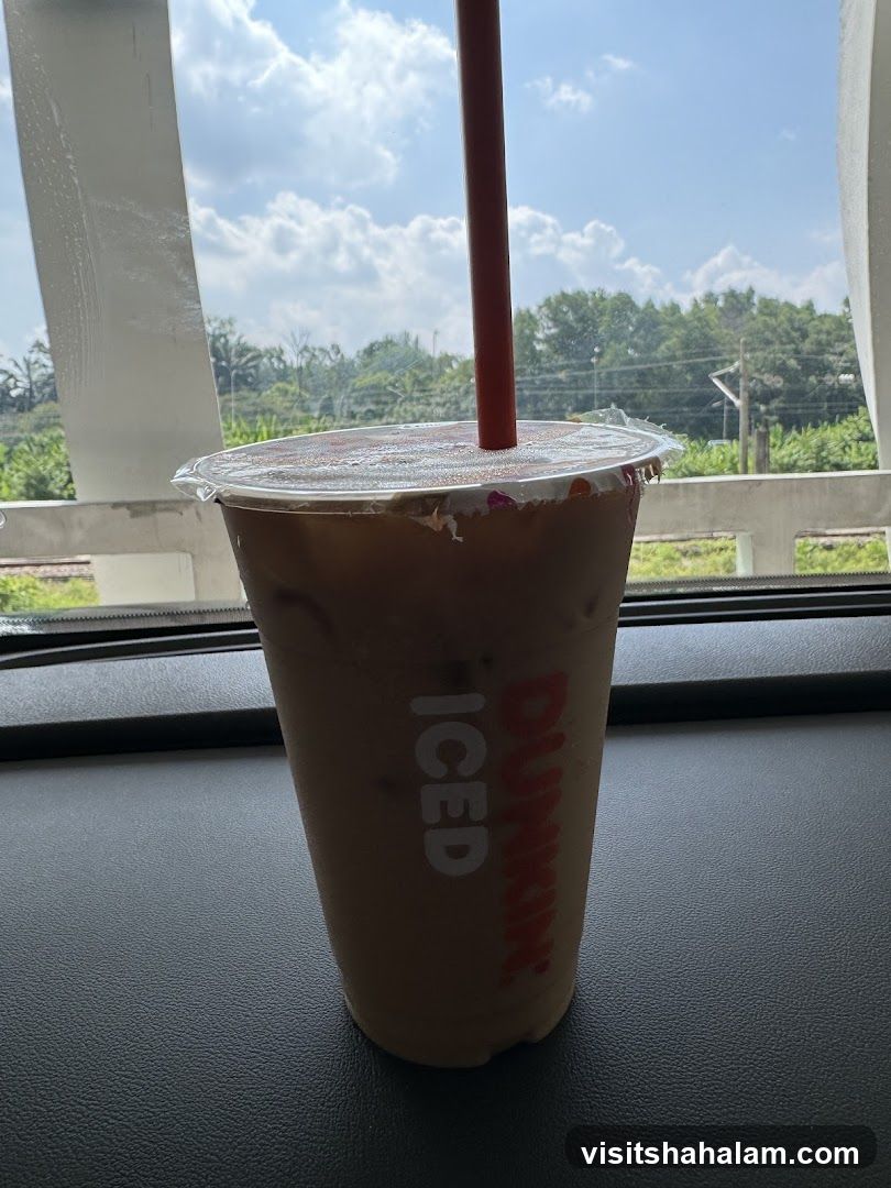 Iced Coffee from Dunkin'