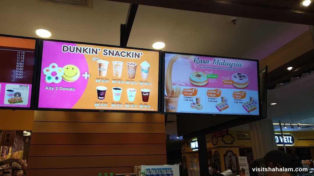 Dunkin' Donuts Menu