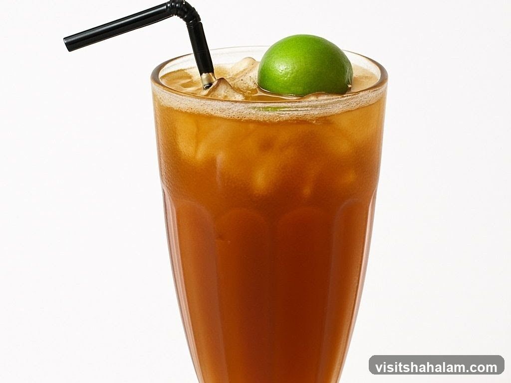Iced Tea with Lime