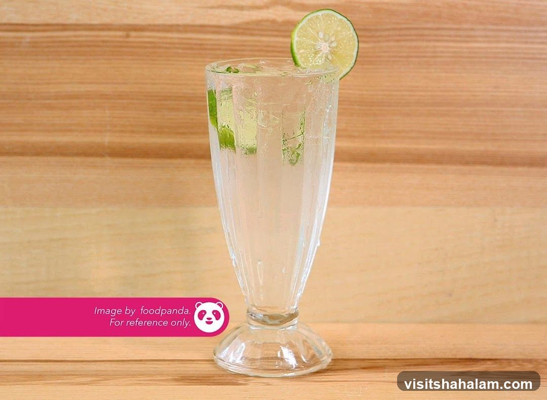 Glass of Lime Drink
