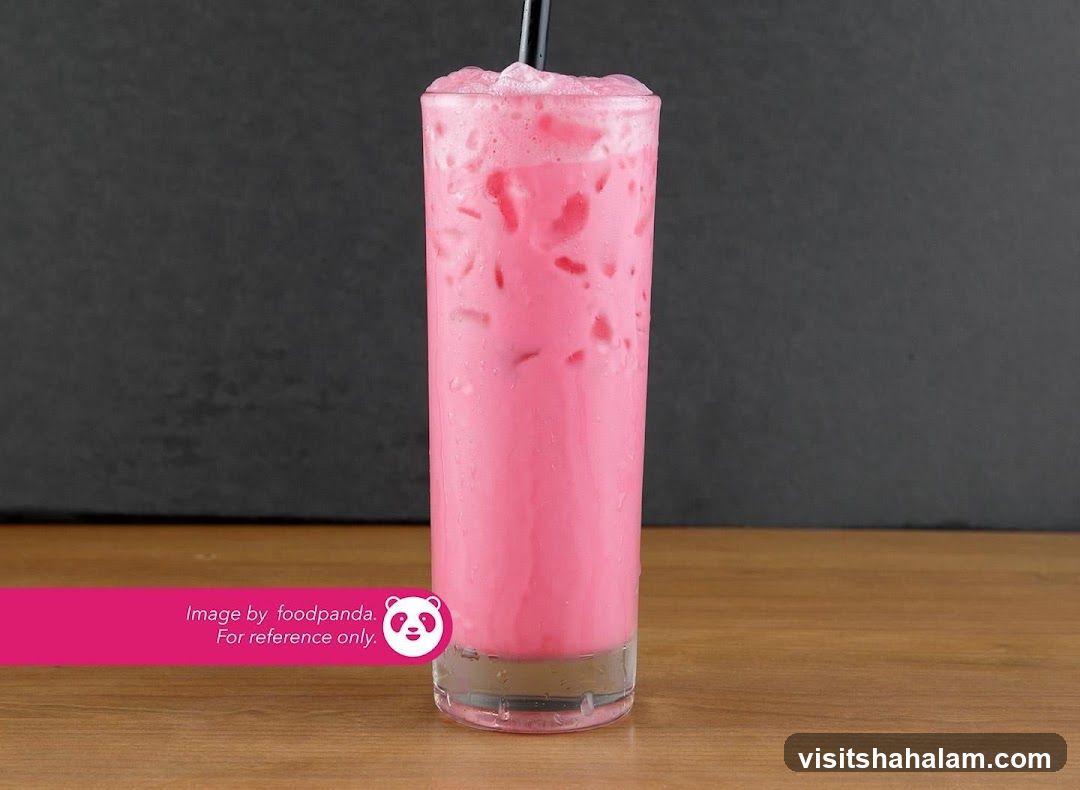 Pink Iced Drink