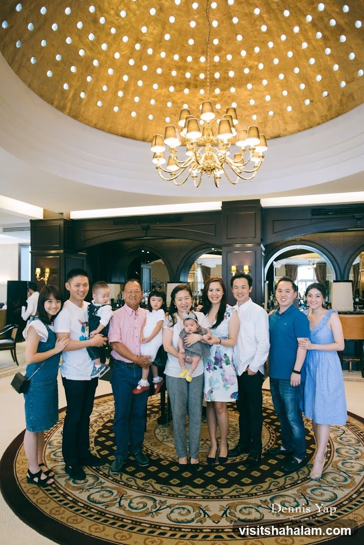 Family Portrait in Elegant Interior