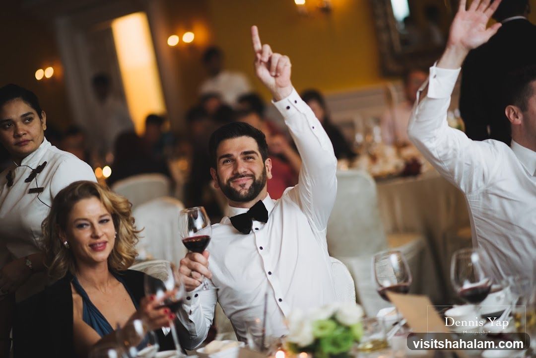 People at a formal event