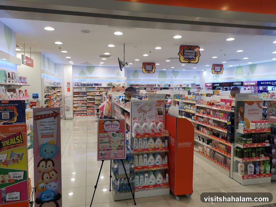 Guardian Health and Beauty Store Interior