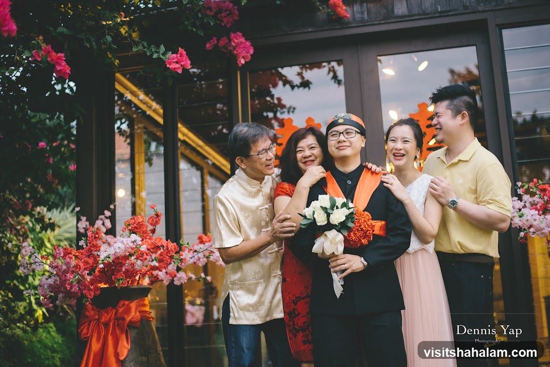 Family Posing for a Photo
