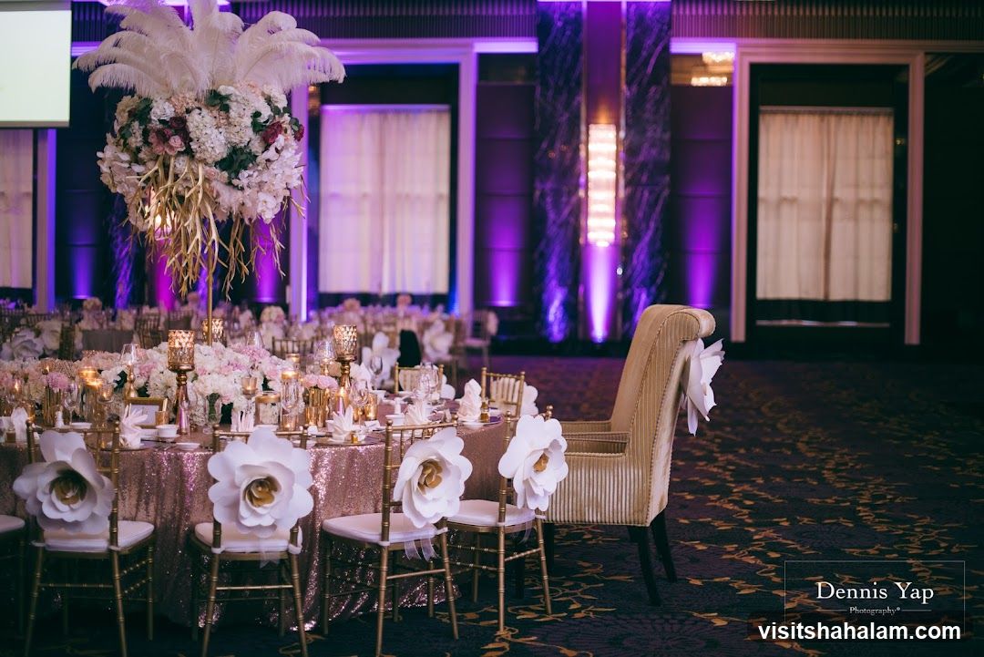 Elegant Wedding Reception Setup