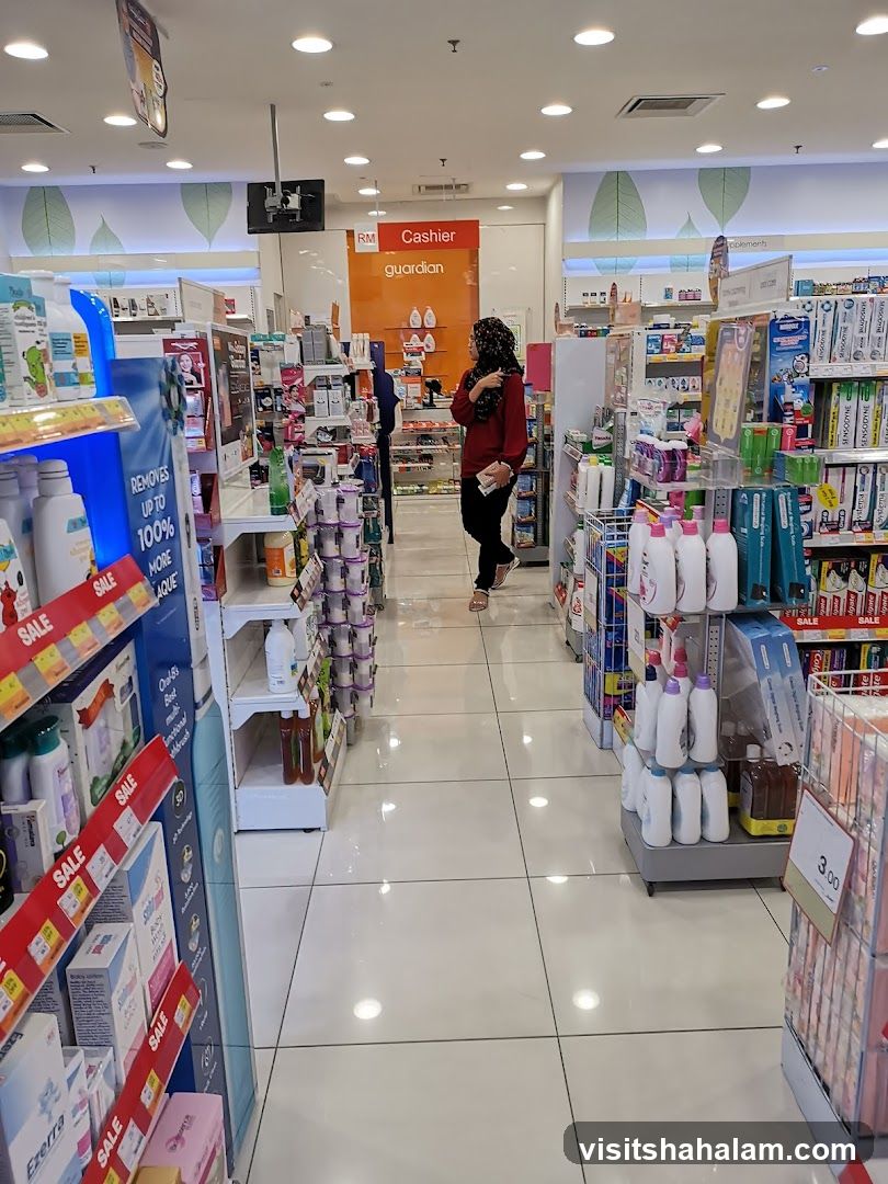 Pharmacy aisle