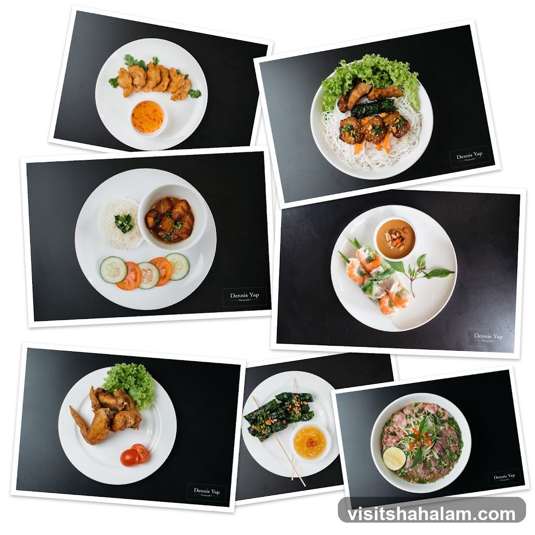 Collage of Vietnamese Dishes