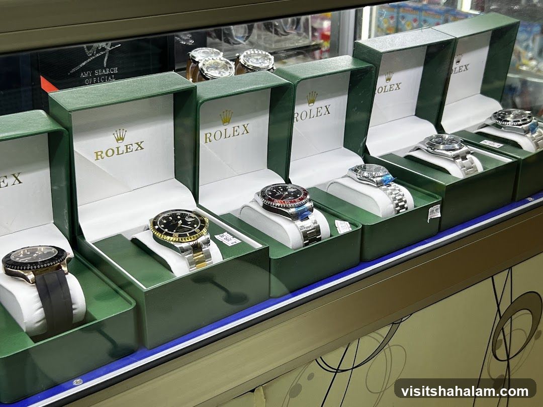 Rolex Watches Display