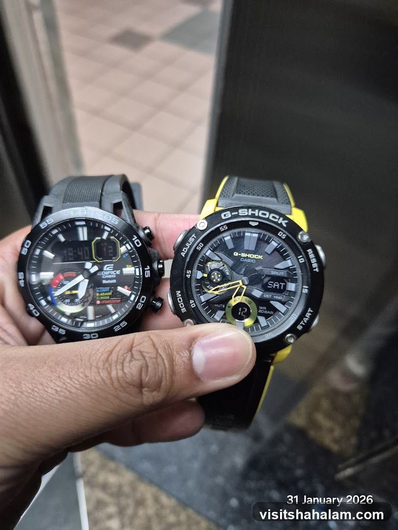 Two Casio Watches
