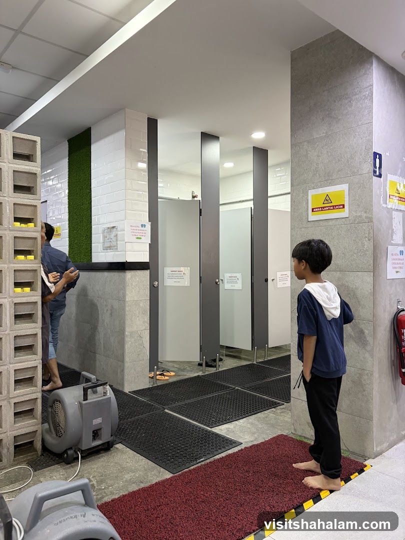 Restroom Entrance