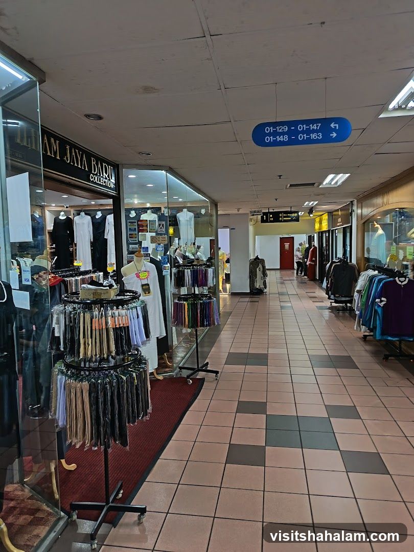 Indoor Shopping Mall Corridor