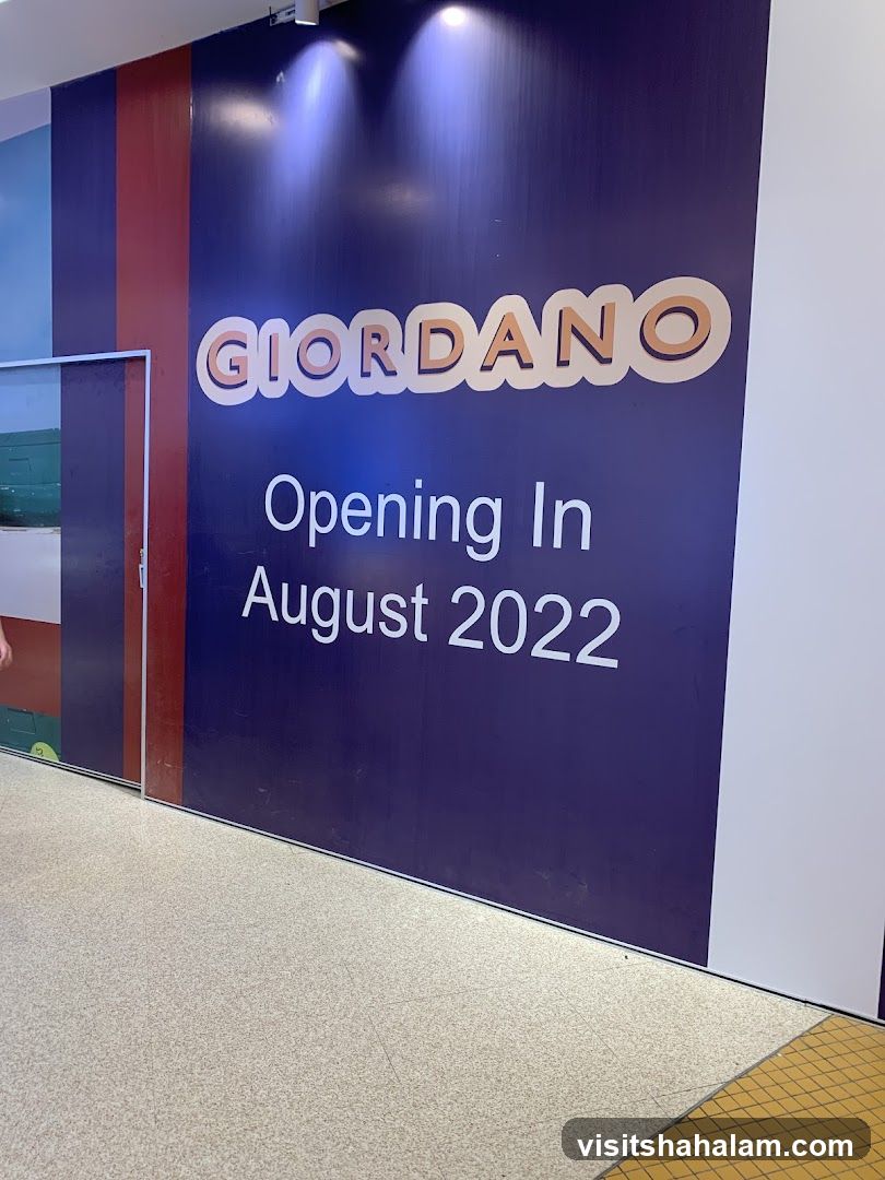 Giordano Opening Announcement