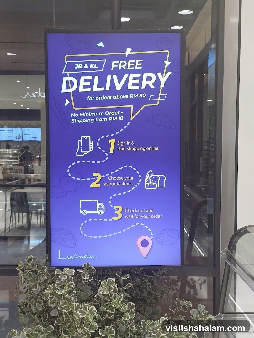 Free Delivery Advertisement