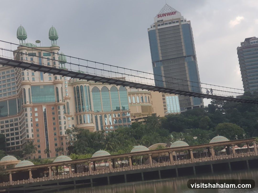 Sunway City Buildings and Bridge