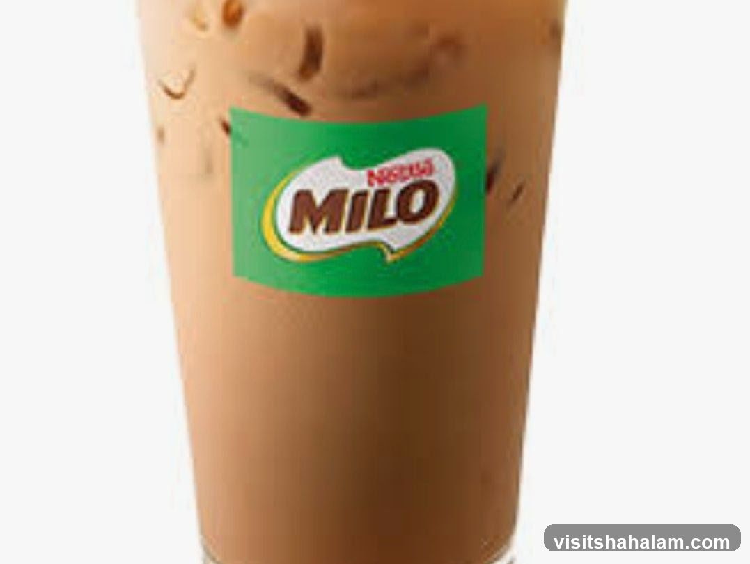 Iced Milo Drink