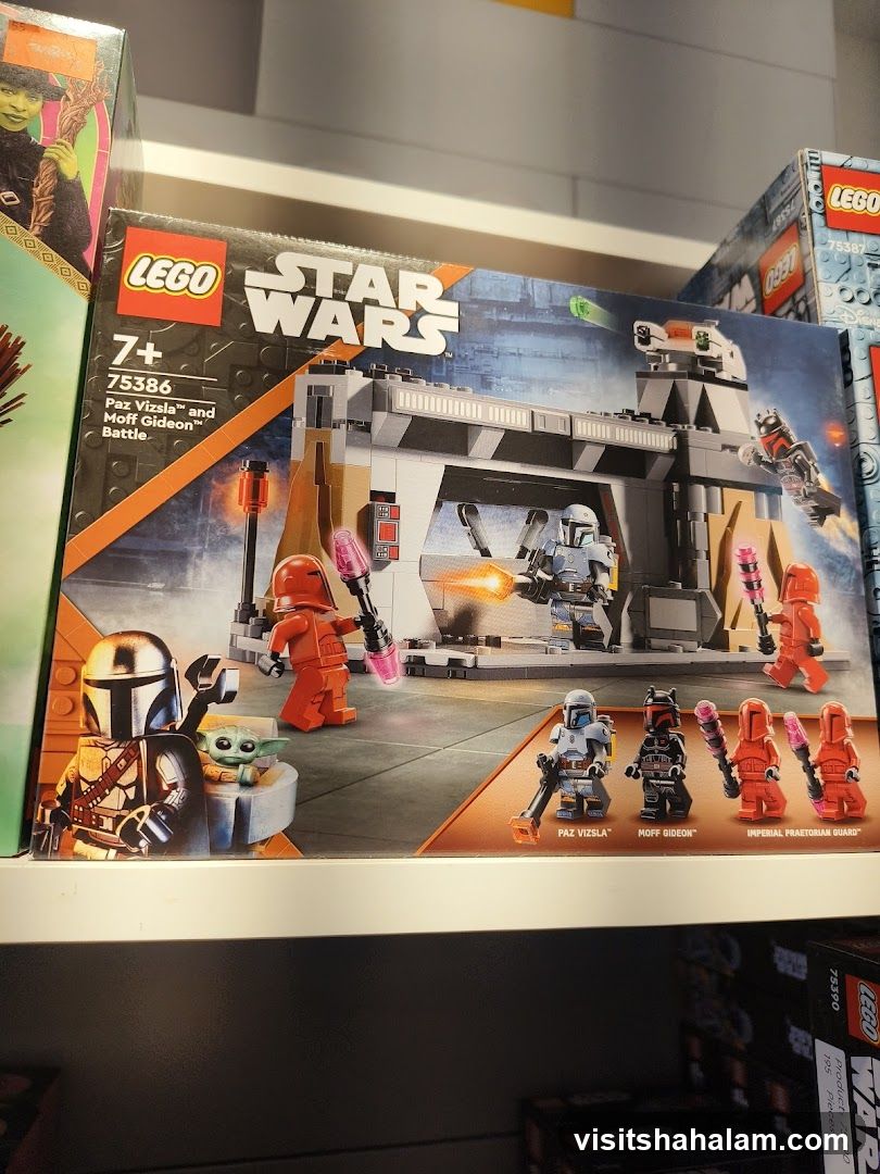 LEGO Star Wars Paz Vizsla and Moff Gideon Battle Set