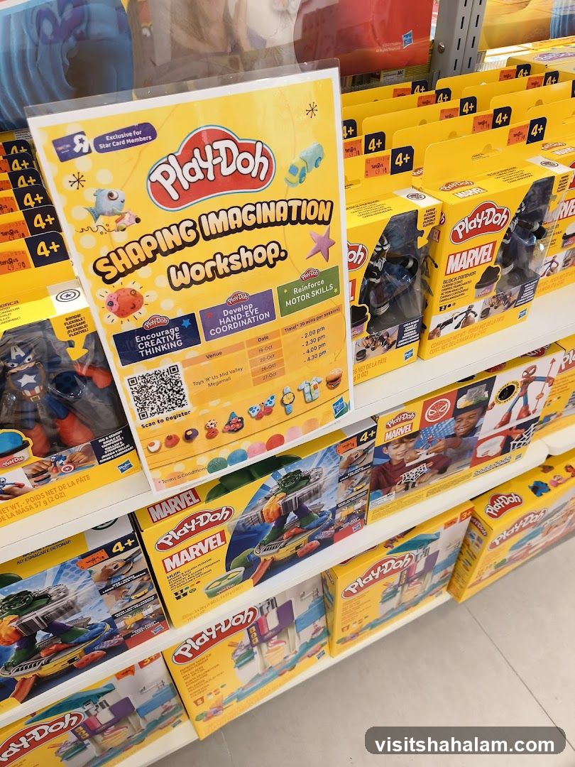 Play-Doh Shaping Imagination Workshop Poster