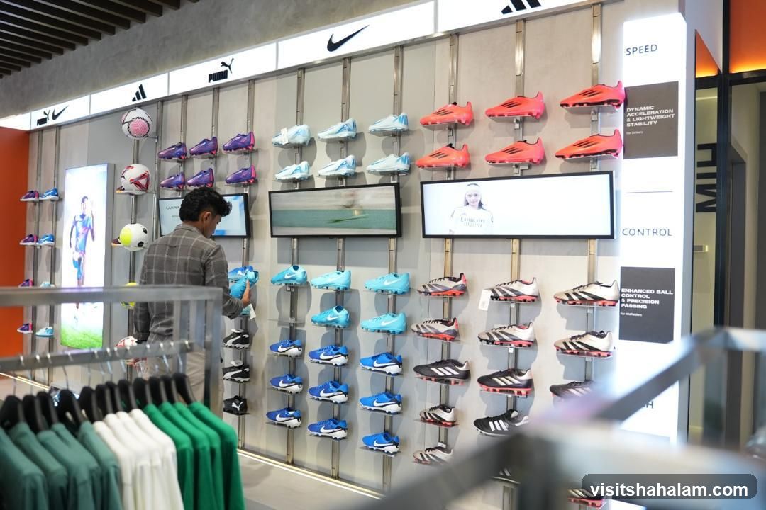 Sports Shoe Store Display