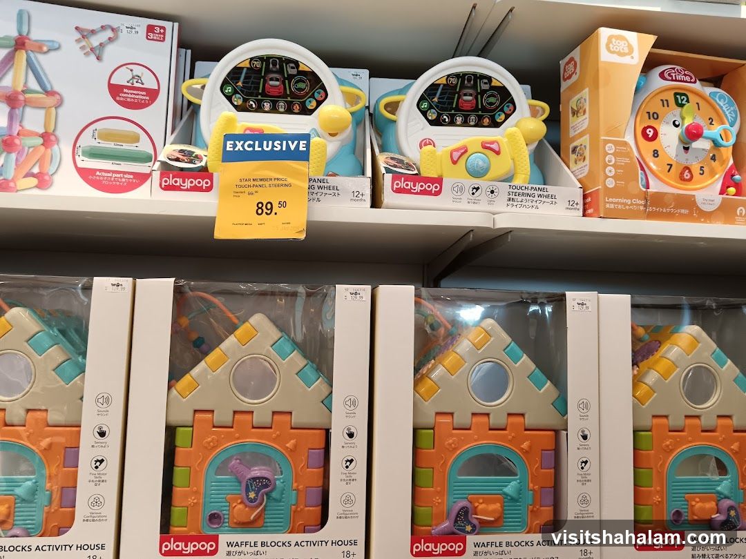 Toys on Shelves