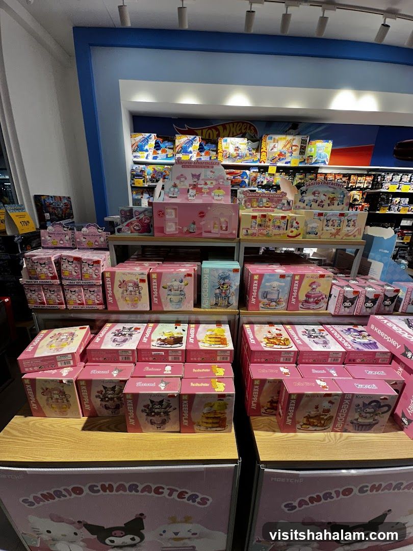 Sanrio Characters Merchandise Display