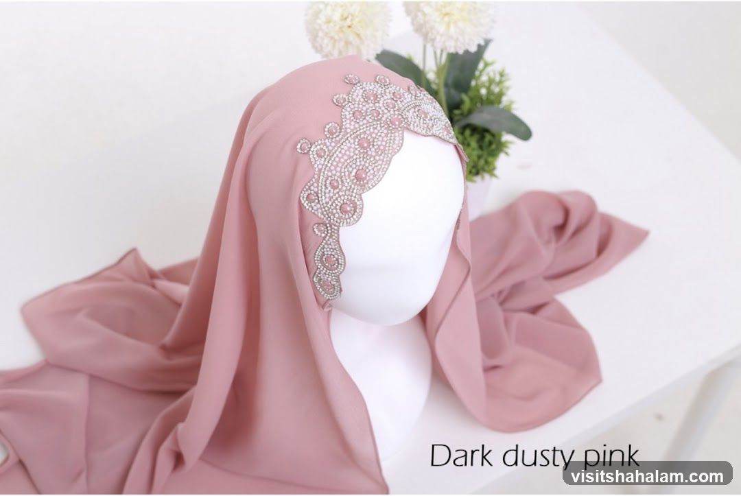 Hijab with Embellishments