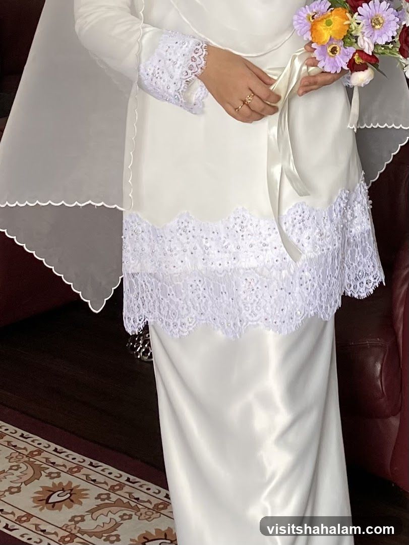 Bride in White Dress