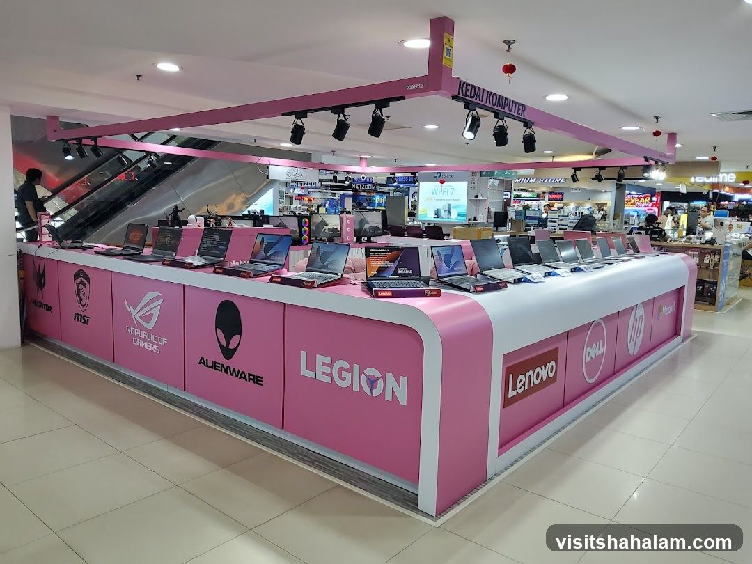 Computer Store Display