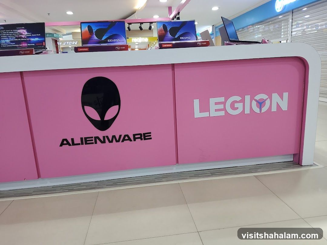 Alienware and Legion Branded Counter