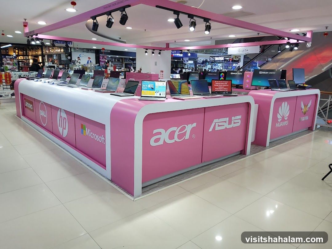 Electronics Store Display