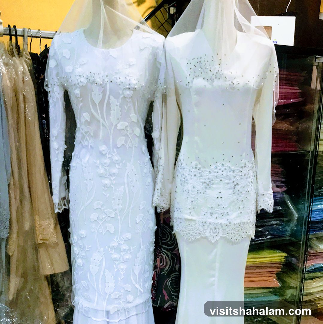 Wedding Dresses on Display