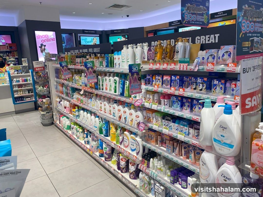 Health and Beauty Products Display