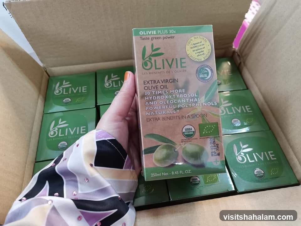 Olivie Extra Virgin Olive Oil Box